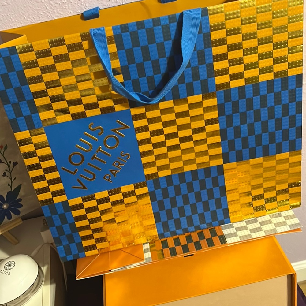 Large LV shopping bag